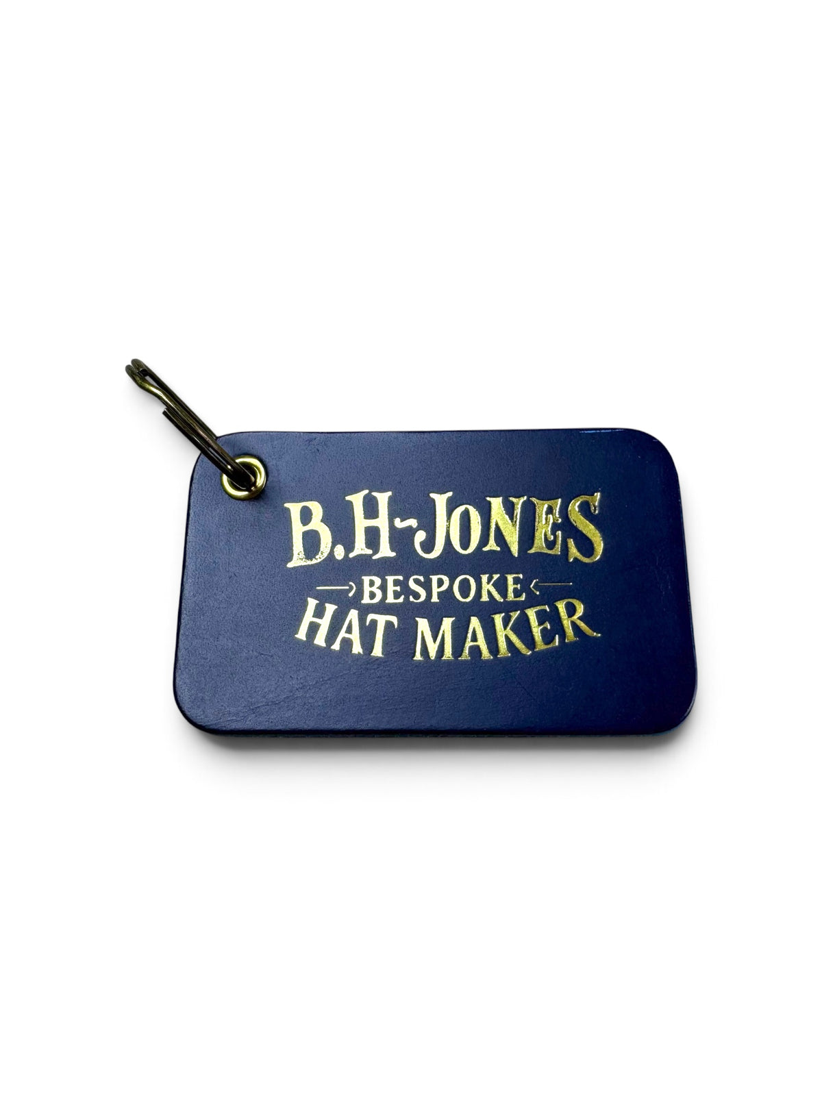 B.H-Jones Leather Keyring