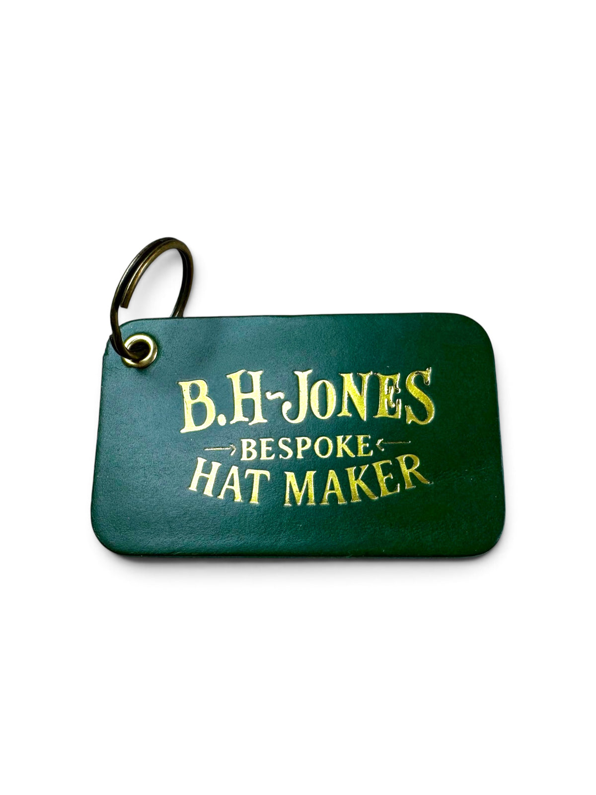 B.H-Jones Leather Keyring