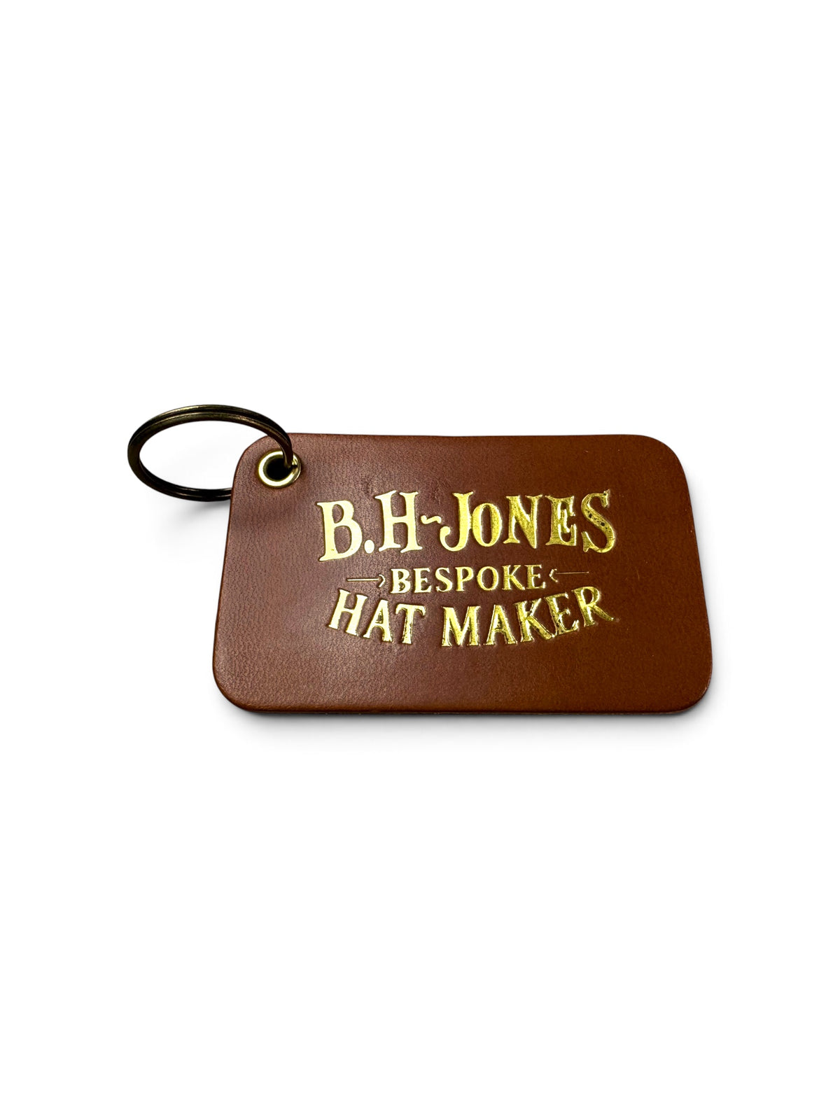 B.H-Jones Leather Keyring
