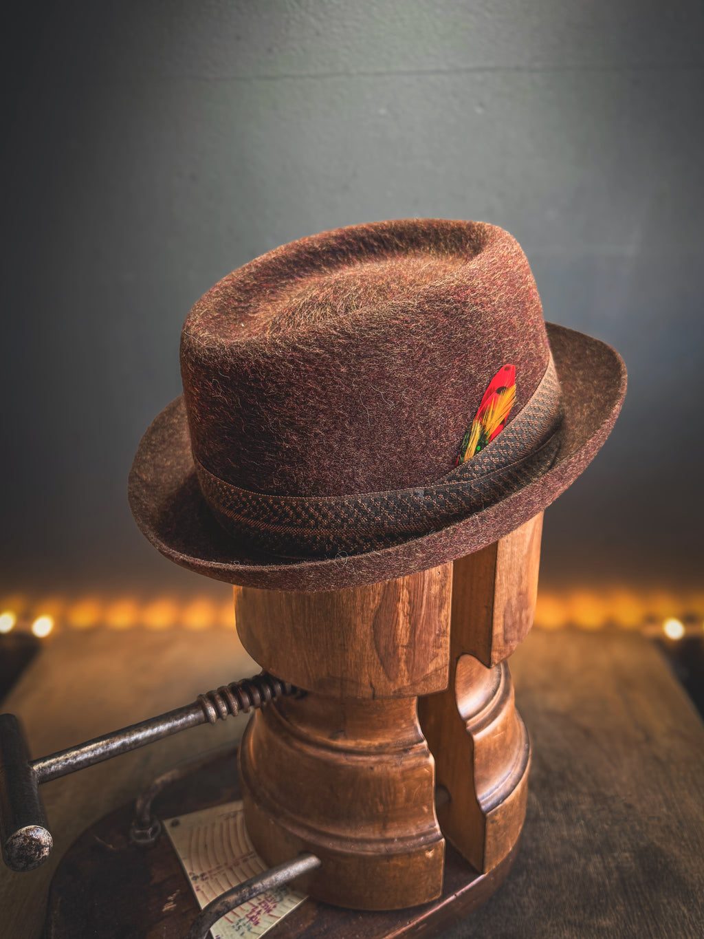 Vintage Pork Pie Hat — Attaboy Roma