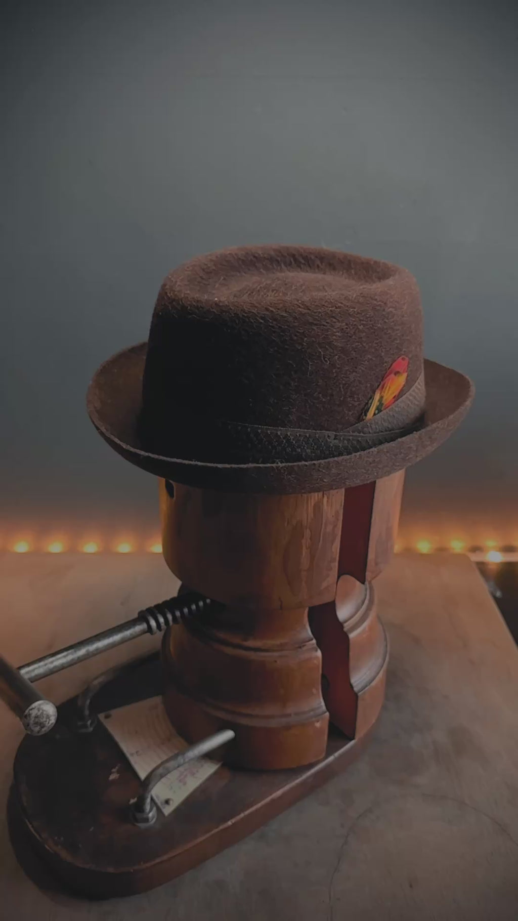 Vintage Pork Pie Hat — Attaboy Roma